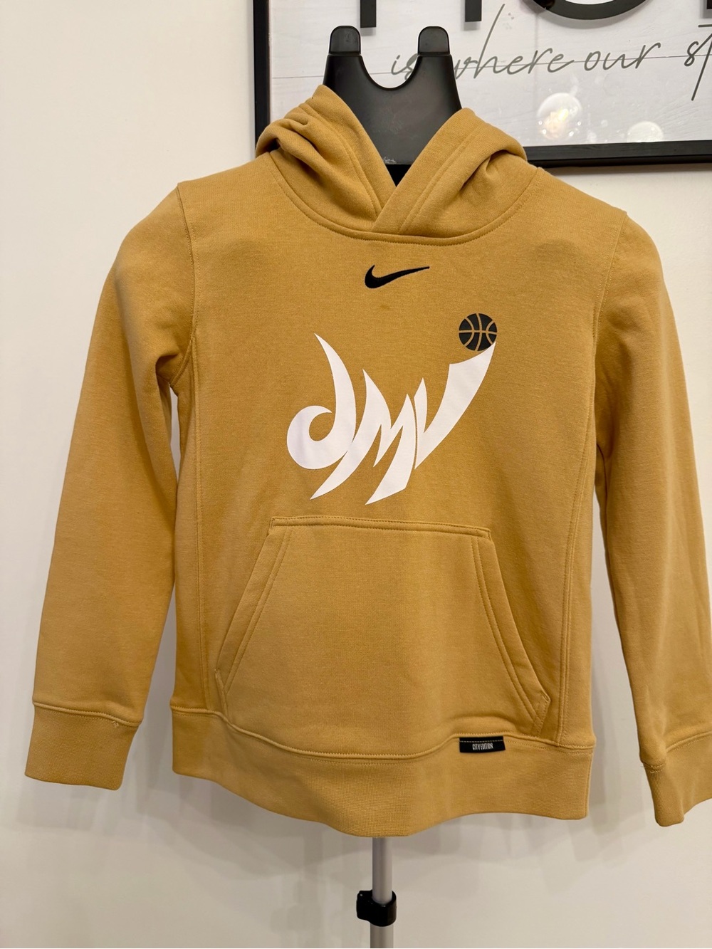 NWT Nike Youth 2025-26 City Edition Washington Wizards Club Logo Hoodie
